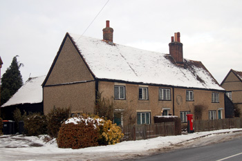 316 to 318 Cople Road - Christmas Eve 2010